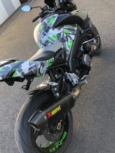 Motorrad- / Mopedfolierung